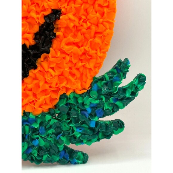 Halloween Popcorn Melt Jack O Lantern Witch Pumpkin Plast Kage USA Made 16" New - Picture 13 of 14